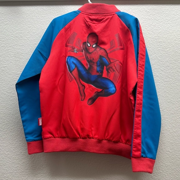 New Disney Spider Man Jacket/Sweater-Size 5/6 - Picture 2 of 3